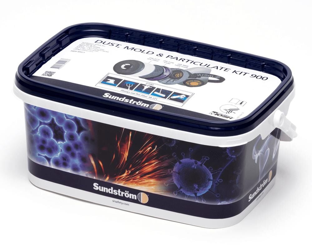 Sundstrom Safety SR900 Air Purifying Respirator Dust Mold & Particulate Kit - M, large image number 5