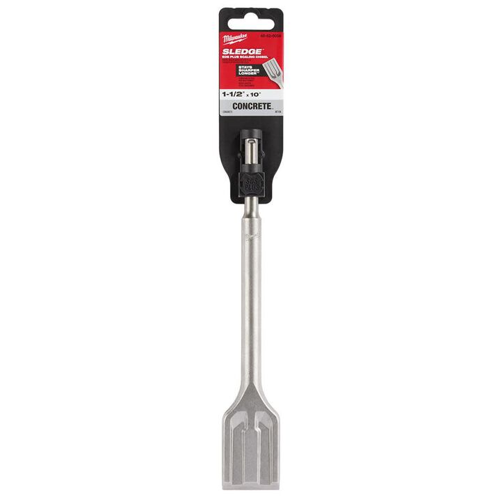 Milwaukee SDS-Plus 1-1/2 in. x 10 in. Scale Chisel, large image number 8