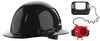 Milwaukee BOLT Black Full Brim Hard Hat with 6pt Ratcheting Suspension Type 1 Class E & USB Cooling Fan Bundle, small image number 1