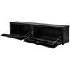 Buyers Products Company 18x16x72 Textured Matte Black Diamond Tread Aluminum Topsider Truck Box, small image number 2