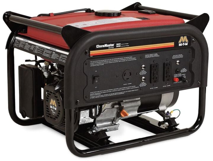 Mi T M ChoreMaster 3,600 Watt Gas Powered 50-State Portable Generator