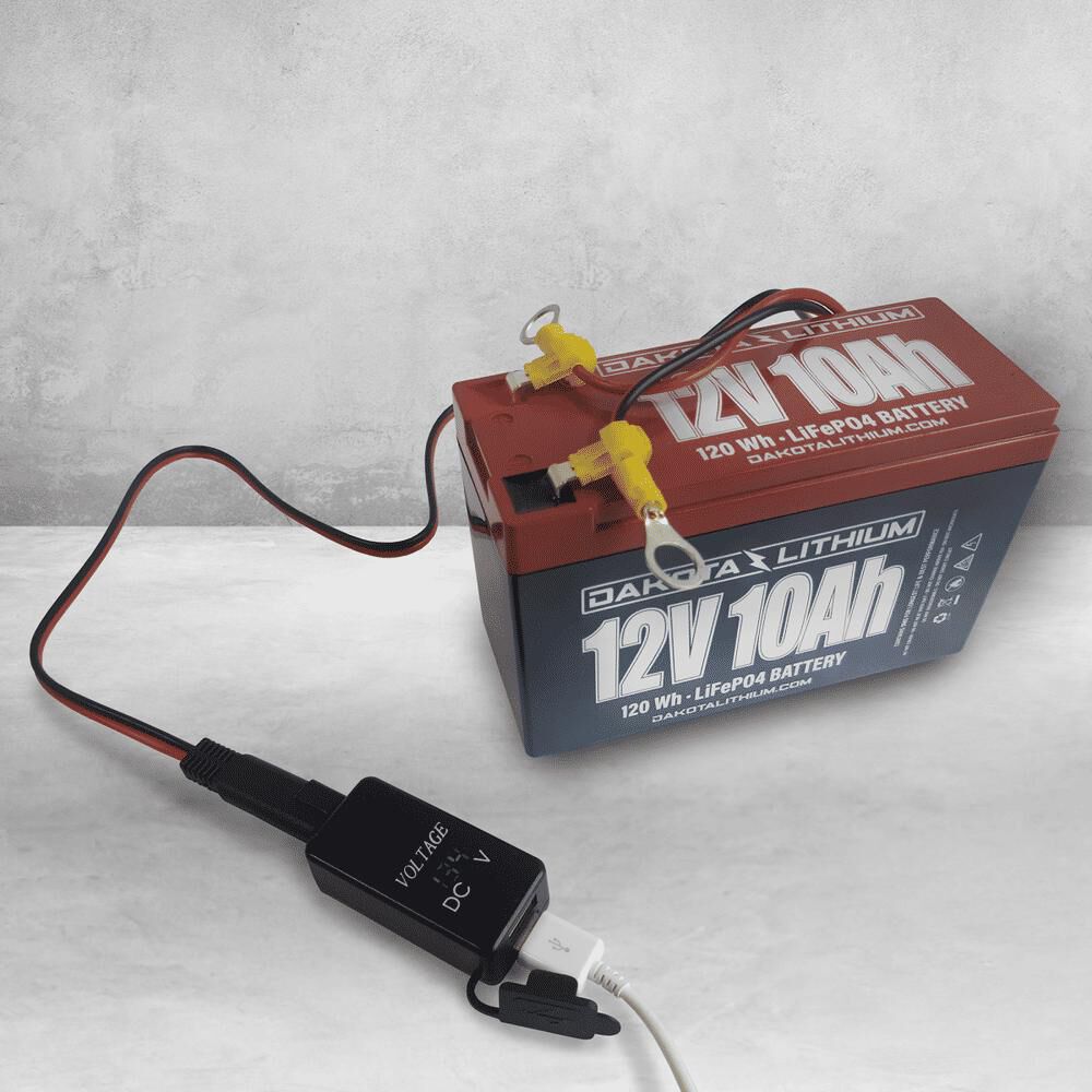 Dakota Lithium USB Phone Charger Voltmeter & Terminal Wiring Kit, large image number 2