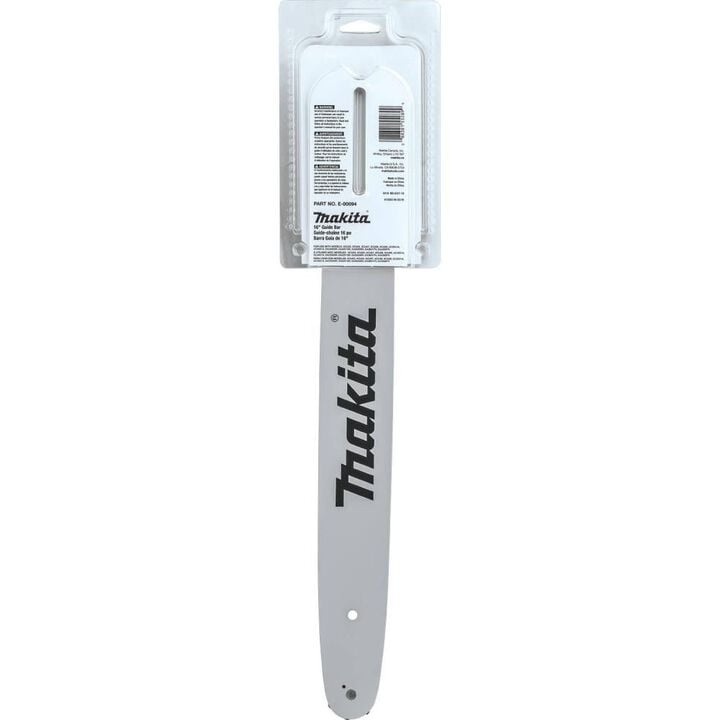 Makita 16 Inch Guide Bar, 3/8 Inch Low Profile Pitch, .043 Inch Gauge, large image number 1