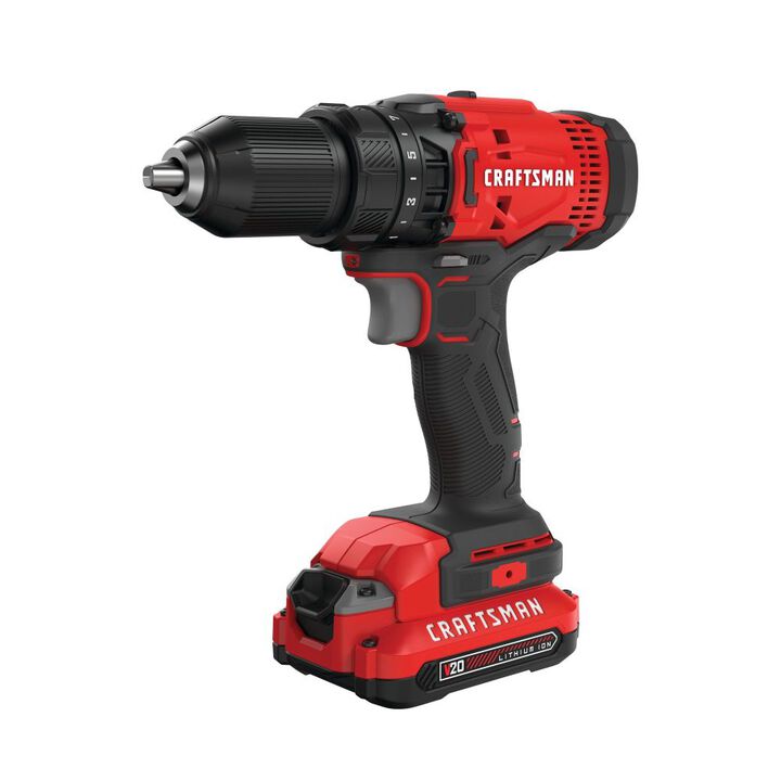 CRAFTSMAN 4 Tool Combo Kit With Two 2Ah Batteries and Charger, large image number 3