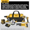 DEWALT 20 V MAX Compact 6 TOOL Combo Kit, small image number 2