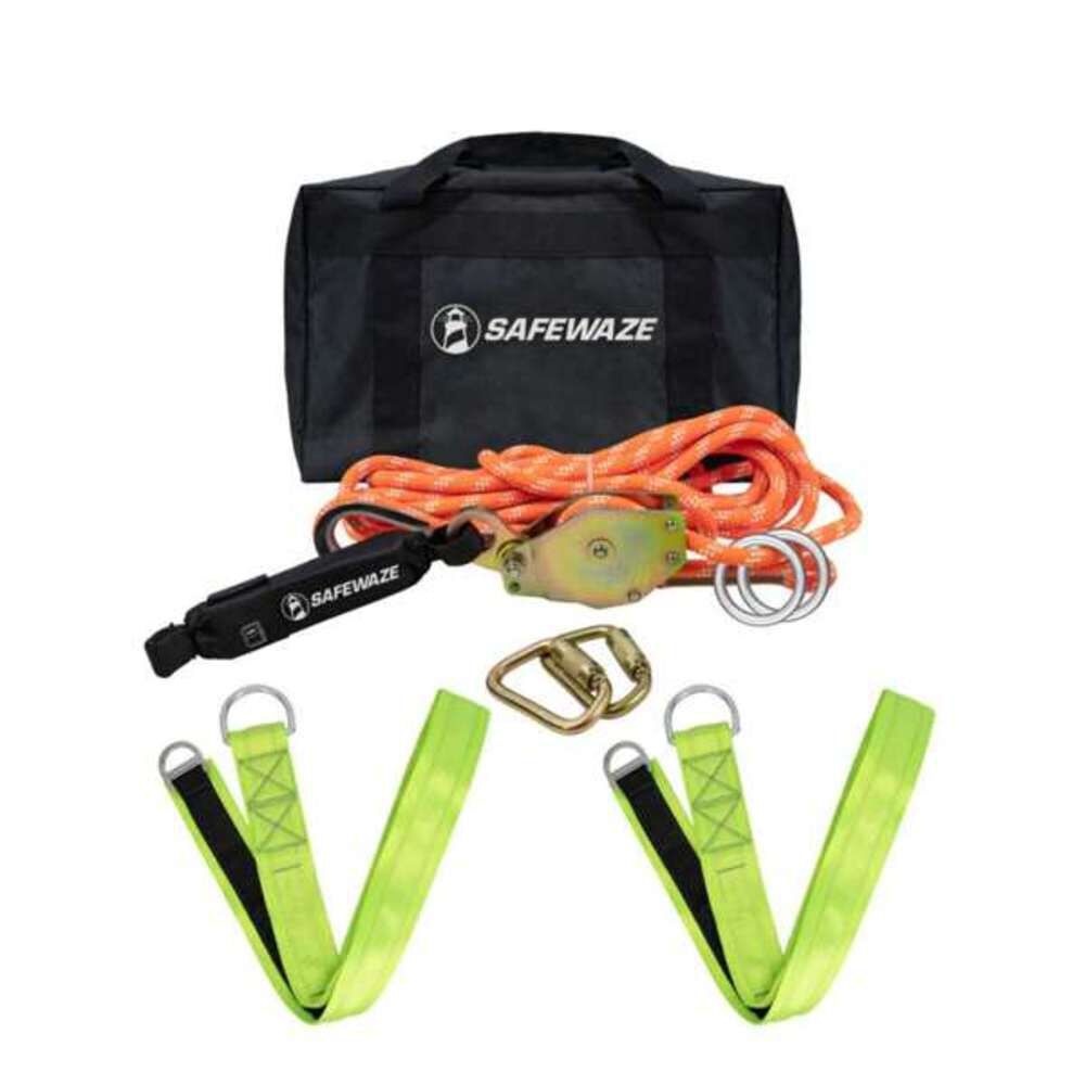 Safewaze 100 Ft. Kernmantle Rope HLL: Cross Arm Straps, large image number 2