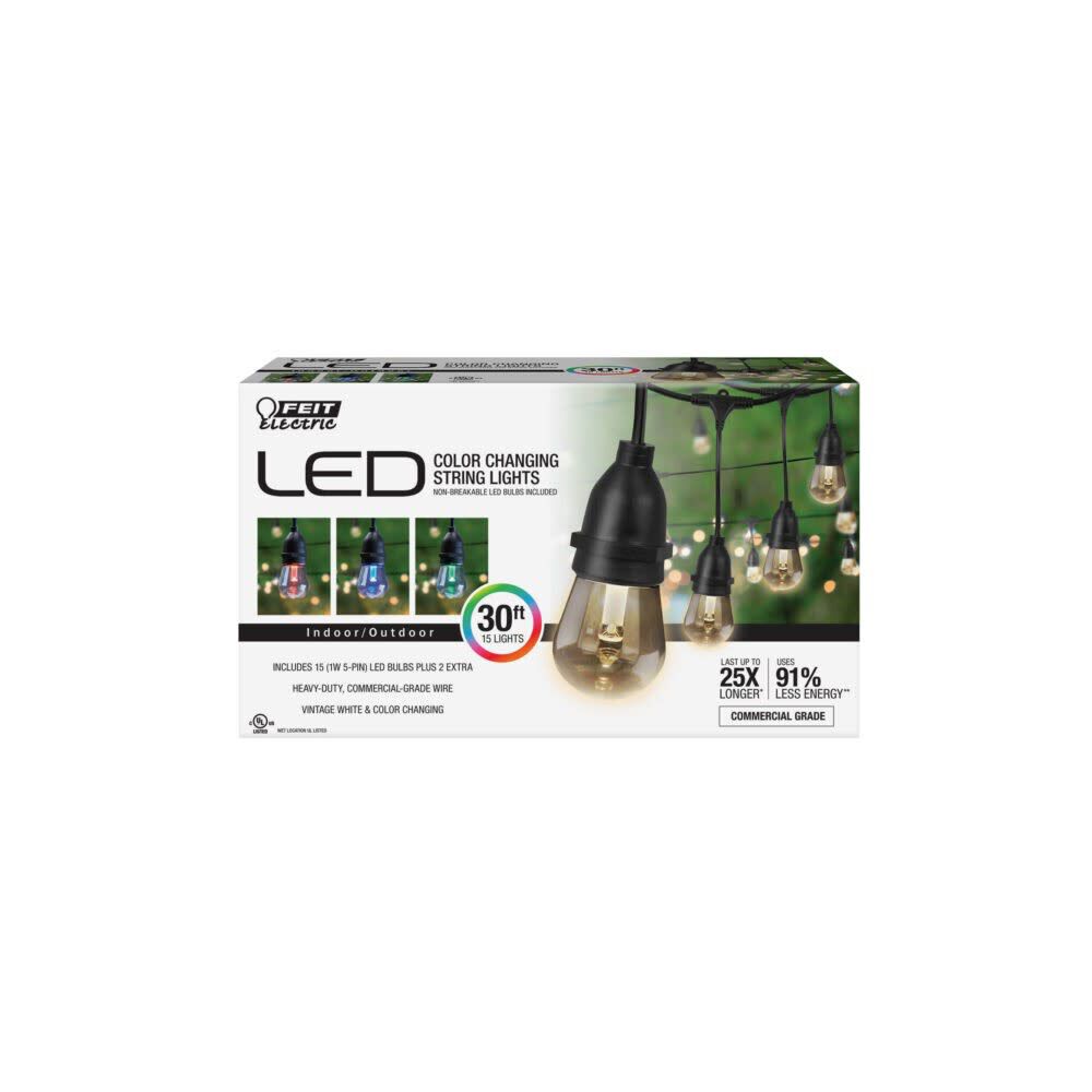 Feit color changing led string lights costco sale