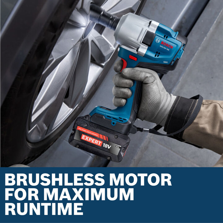 Bosch 1/2 Inch Mid-Torque Impact Wrench (Bare Tool), large image number 5