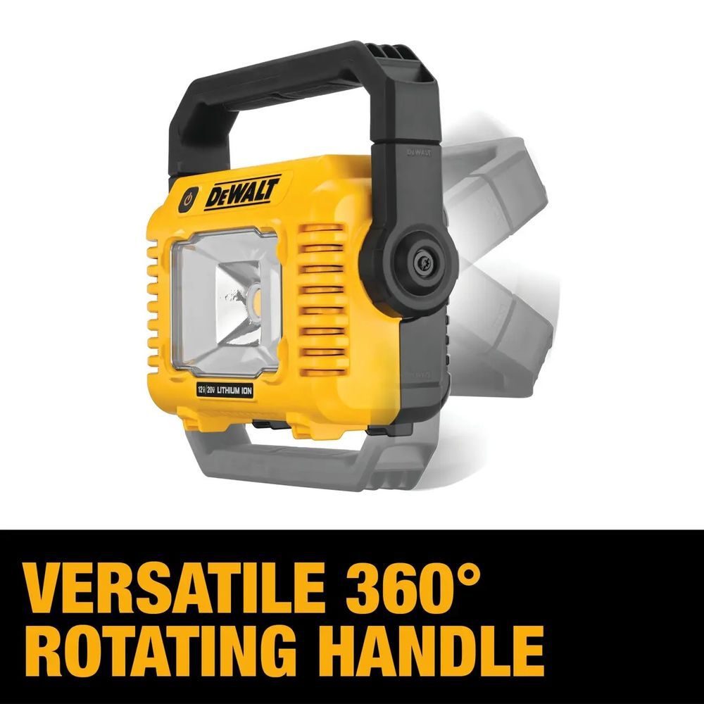DEWALT 12V/20V MAX Task Light & 20V MAX XR POWERSTACK Compact 1.7Ah Battery Bundle, large image number 7