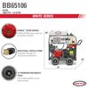 Simpson Big Brute 4000 PSI 4.0 GPM Gas Powered Hot Water Professional Pressure Washer with 4 Spray Tips, small image number 4
