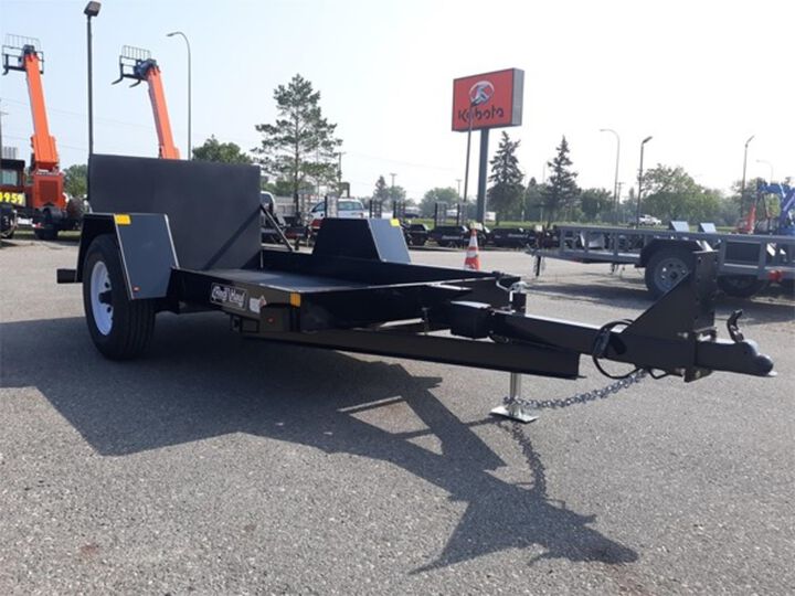 Redi Haul RH6-ML 9 Foot Tilt-Bed Single Axle Trailer, large image number 3