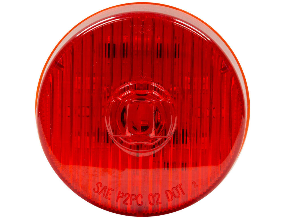 Buyers Products Company 2.5 Inch Red Round Marker/Clearance Light with 7 LED – 5622517