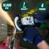 Metabo HPT 4-1/2 In. 6.2 Amp Disc Grinder, small image number 2