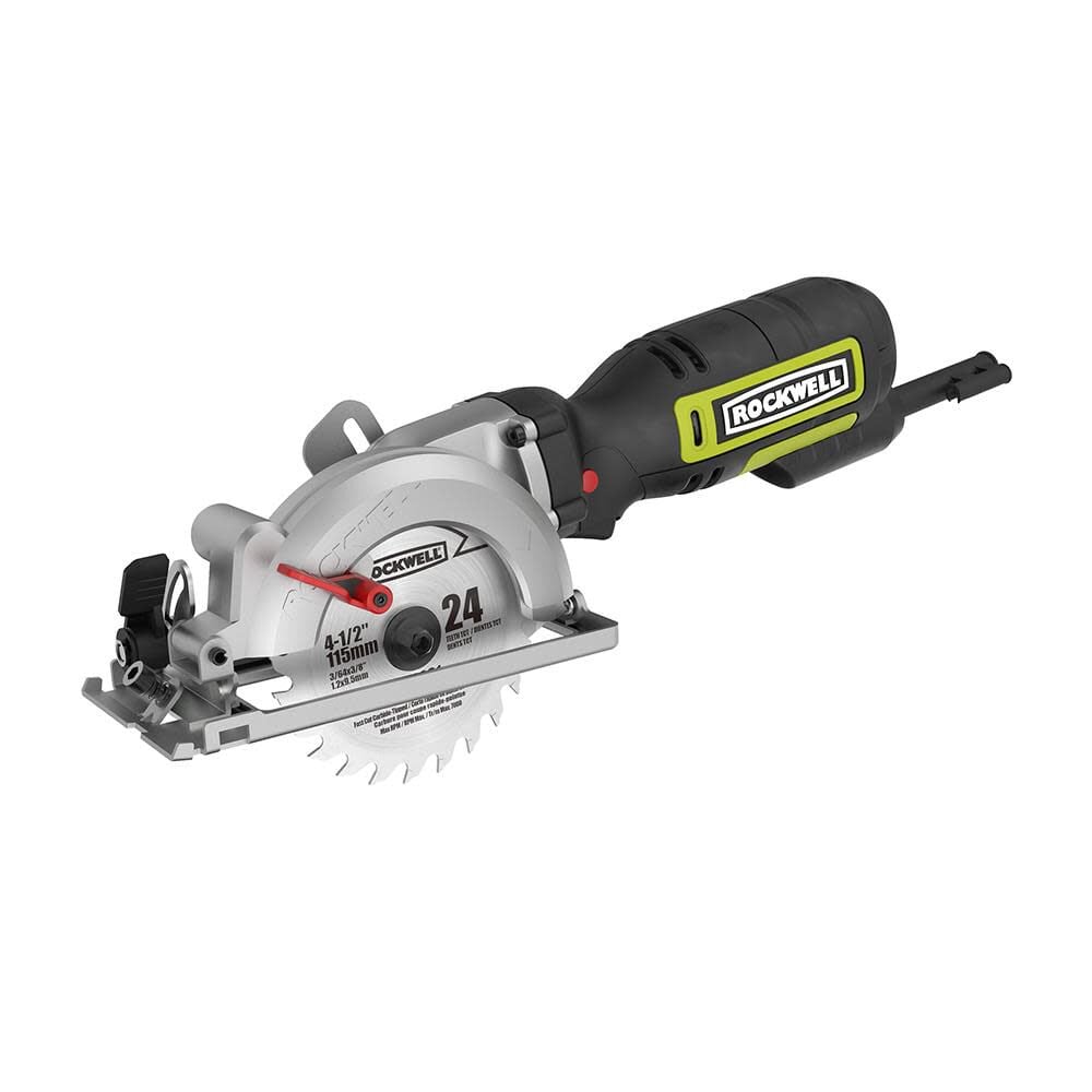 Rockwell 4-1/2 inch 5 Amp Compact Circular Saw, large image number 7