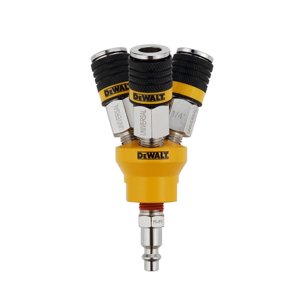 DEWALT 3-Way Round Air Manifold, large image number 1