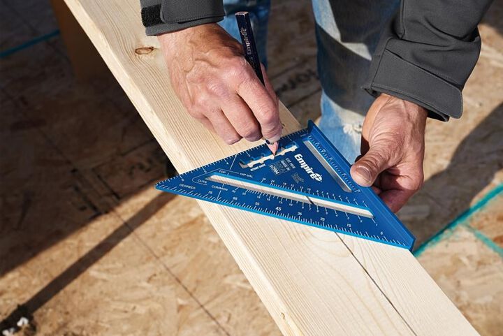 Empire Level 7 in. True Blue Laser Etched Rafter Square, large image number 8
