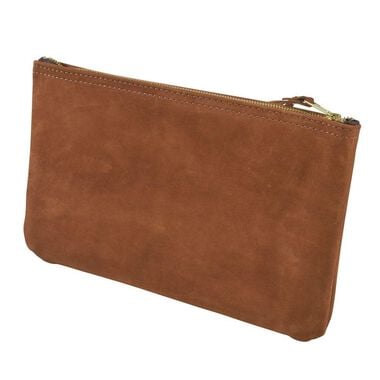 Klein Tools Top-Grain Leather Zipper Bag, large image number 9
