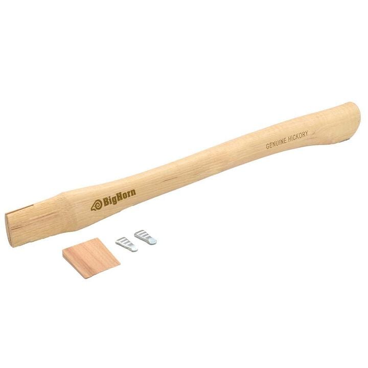 Big Horn 1-5/8 x 19 Inch Canadian Hickory Wood Curved Hammer Handle, large image number 3