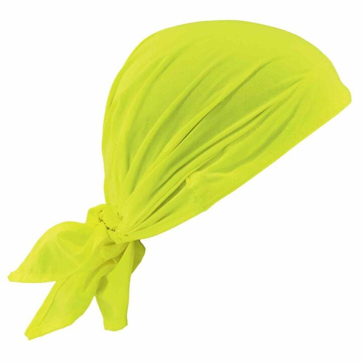 Ergodyne Chill-Its 6710 Cooling Bandana Triangle Hat Lime