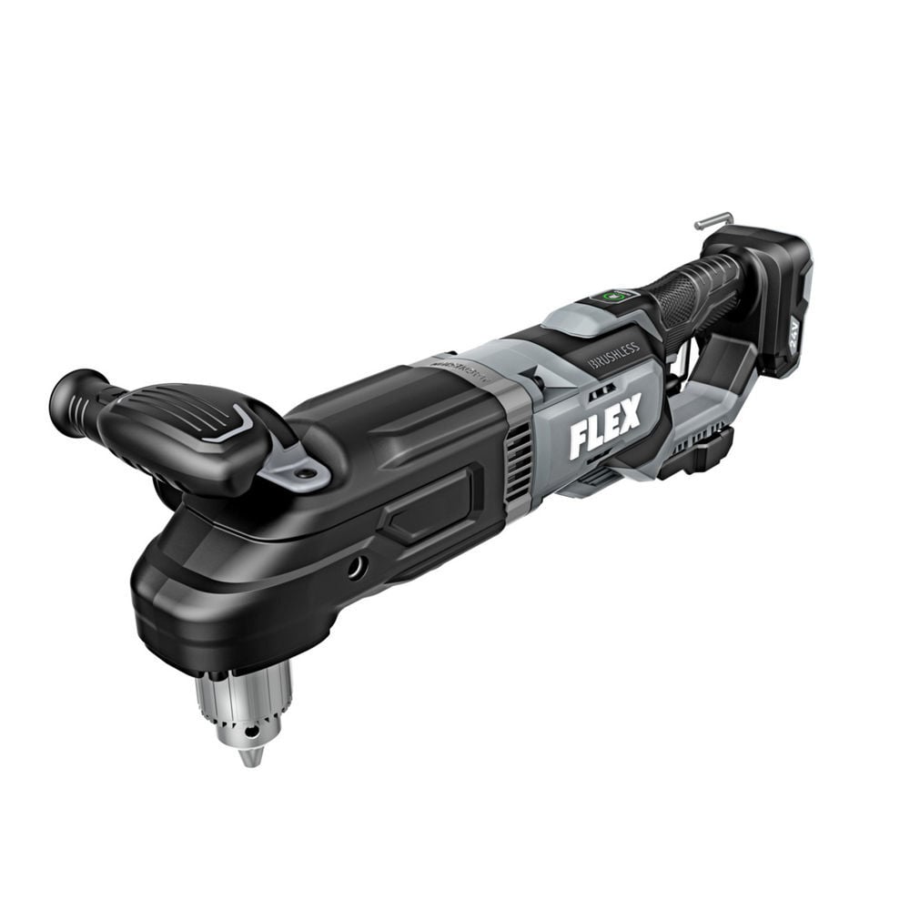 FLEX 24V Cordless 1/2 Inch 2-Gear Right Angle Drill (Bare Tool), large image number 4
