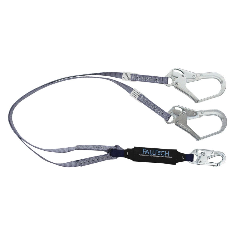 Falltech ViewPack 3′ Twin Leg Energy Absorbing Lanyard – 8260733FT
