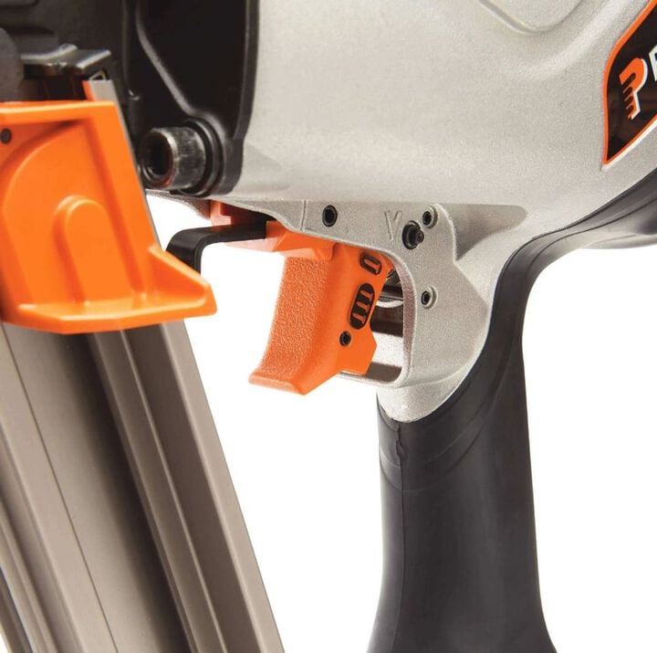 Paslode F350-21 Pneumatic 21 Deg 80-120 Psi Round Head Framing Nailer, large image number 8