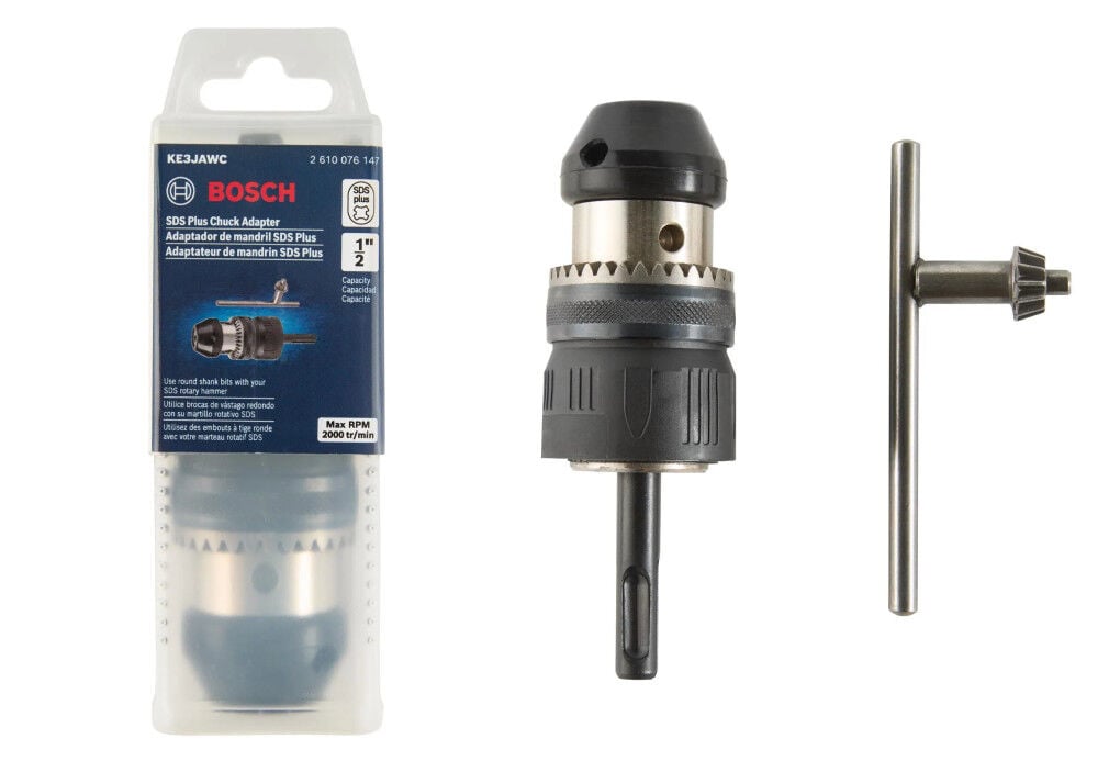 Bosch 1/2 Inch SDS-Plus Shank Keyed Chuck, large image number 2