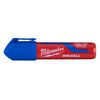 Milwaukee INKZALL Extra Large Chisel Tip Blue Marker, small image number 1