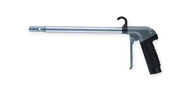 Guardair Ultra Venturi 49 Cfm Safety 12in Air Gun with Long Trigger, large image number 1