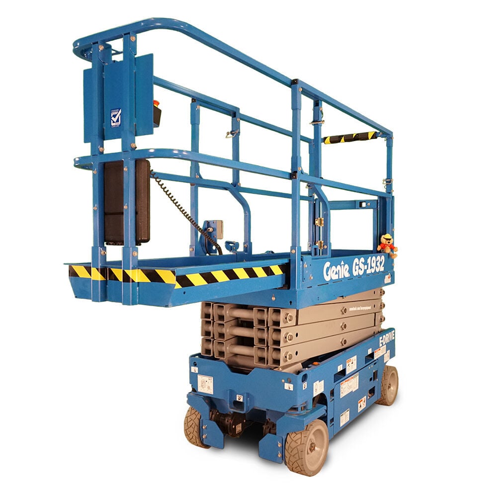 Genie 19' Scissor Lift 32in Width Electric with E-Drive, large image number 2