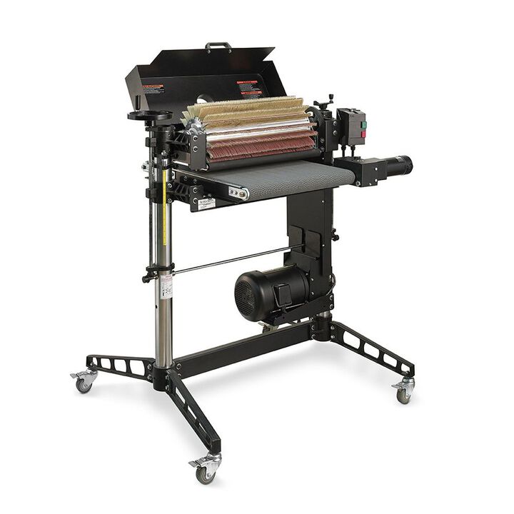 Supermax Tools 49 In. 7.5HP 220V Single Brush Sander - 3 Phase, large image number 5