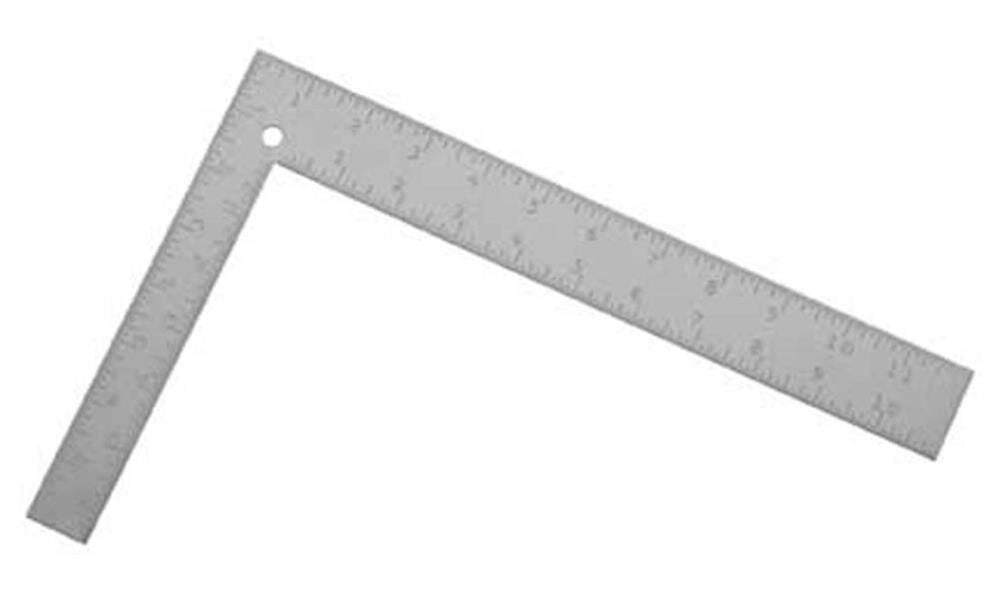 Stanley 12 In. Steel Square (English), large image number 1