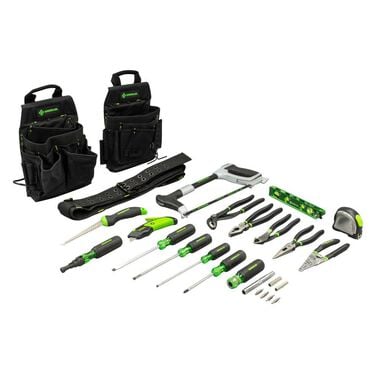 Greenlee Electrician Tool Kit 17pc