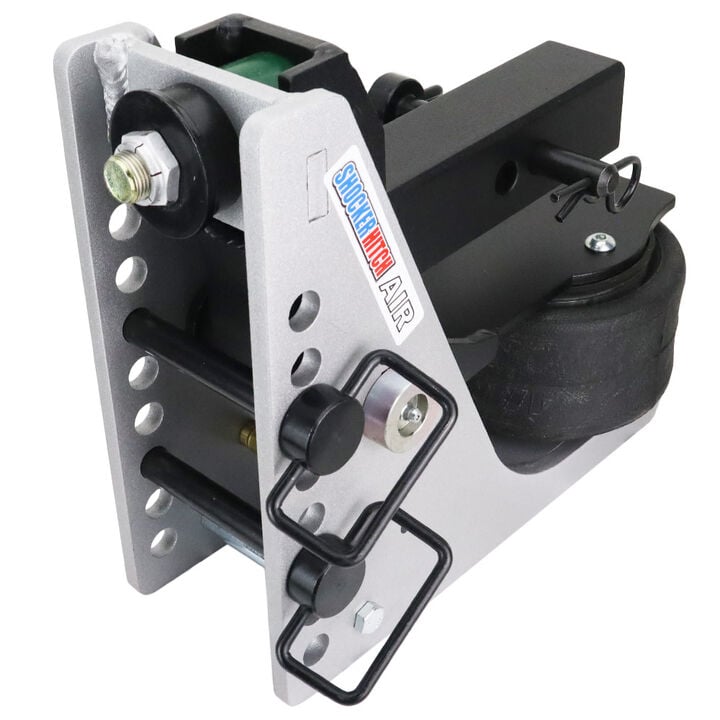 Shocker Hitch Streamline 10K Aluminum 2 Inch Air Receiver Hitch & Drop Ball Mount 2-5/16 Inch Hitch Ball, large image number 3