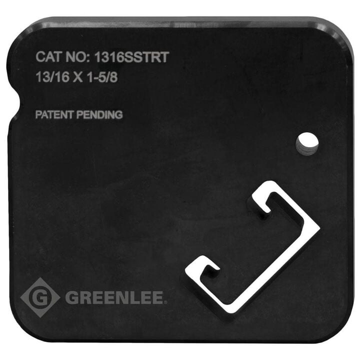 Greenlee Single Strut Die for Shear Station 13/16in, large image number 0