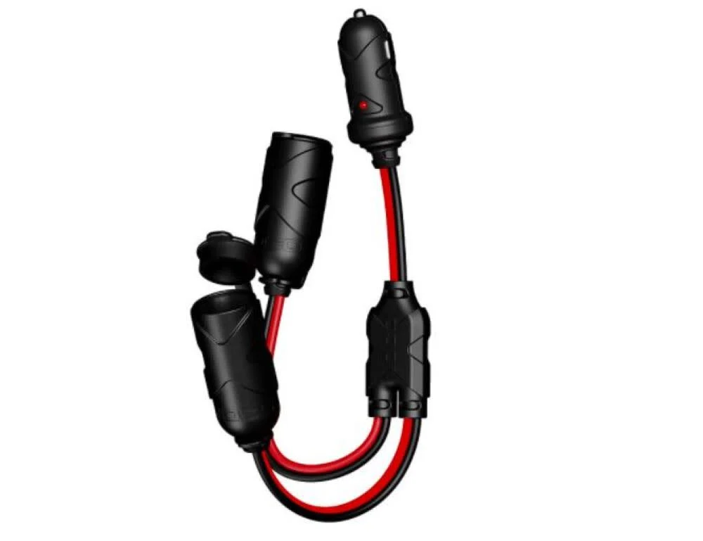 Noco 12V 15A Adapter Plug with 2 Way Splitter, large image number 1