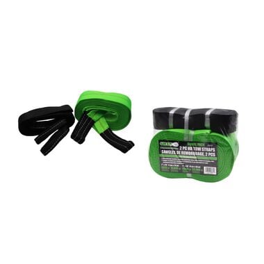 Grip On Tools Heavy Duty Tow Straps 2pc