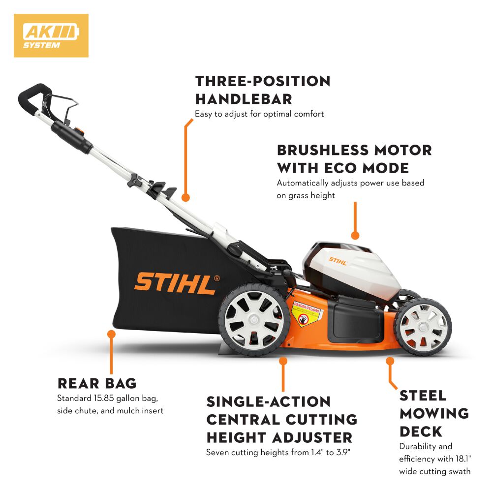 Stihl RMA 460 Cordless Lawn Mower (Tool Only)