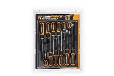 GEARWRENCH 12 Pc Phillips/Slotted Dual Material Screwdriver Set, large image number 8