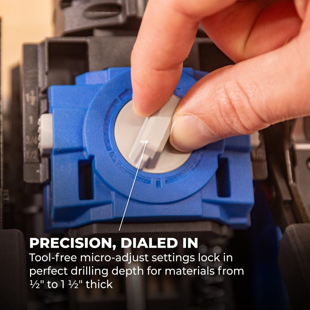 Kreg 20V Ionic Drive Rebel Pocket-Hole Joiner (Bare Tool), large image number 9