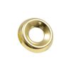 Hillman #12 Brass Countersunk Finishing Washer 100pk, small image number 1