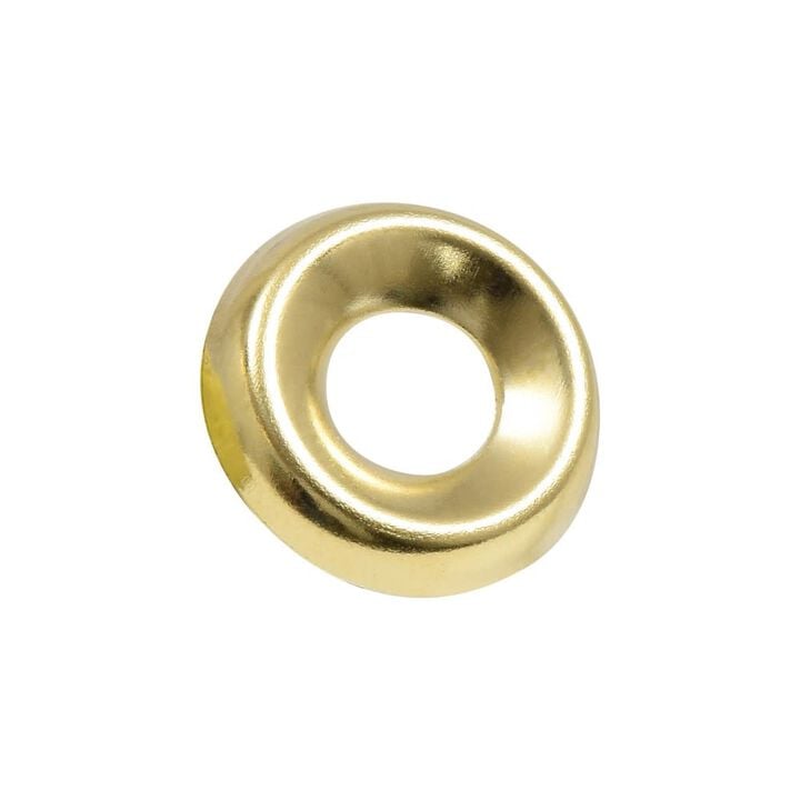 Hillman #12 Brass Countersunk Finishing Washer 100pk