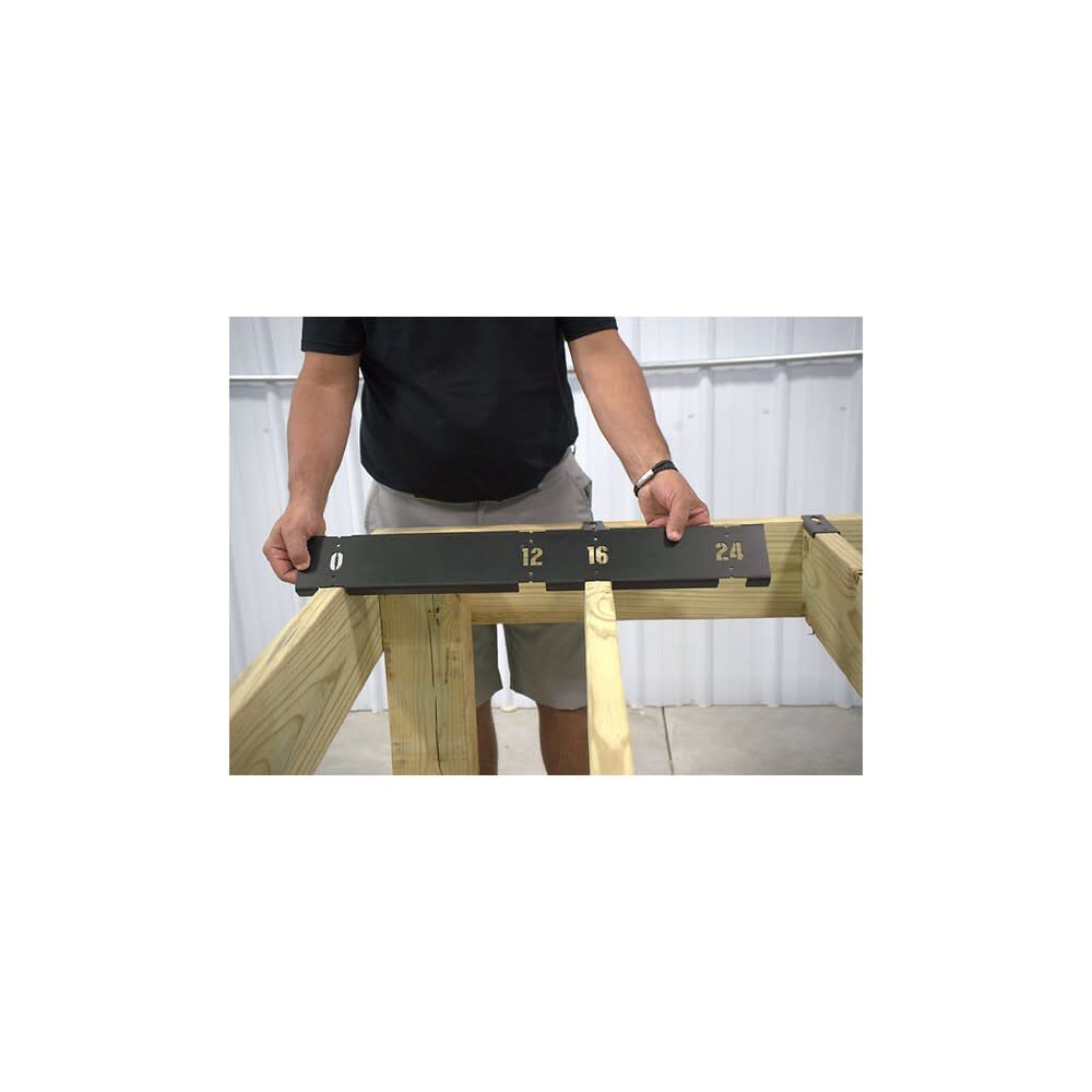 DeckHand Spacer Pro Steel All-In-One Tool for 12 Inch, 16 Inch & 24 Inch Cutouts, large image number 6