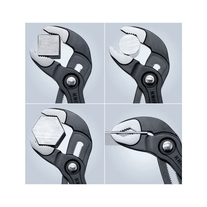 Knipex Core Pliers Tool Set in Tool Roll with Plastic Dipped Handle 5 Piece, large image number 10