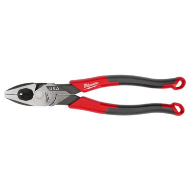 Milwaukee 9inch Linemans Comfort Grip Pliers (USA), large image number 0