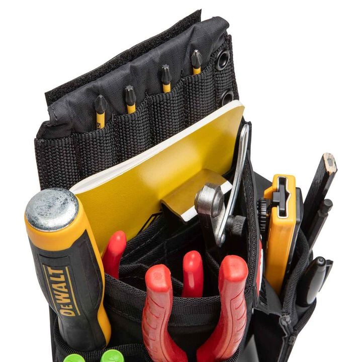 Diamondback Toolbelts Mazo X Right Side Compact Tool Pouch, 1 Pocket, Black, large image number 1