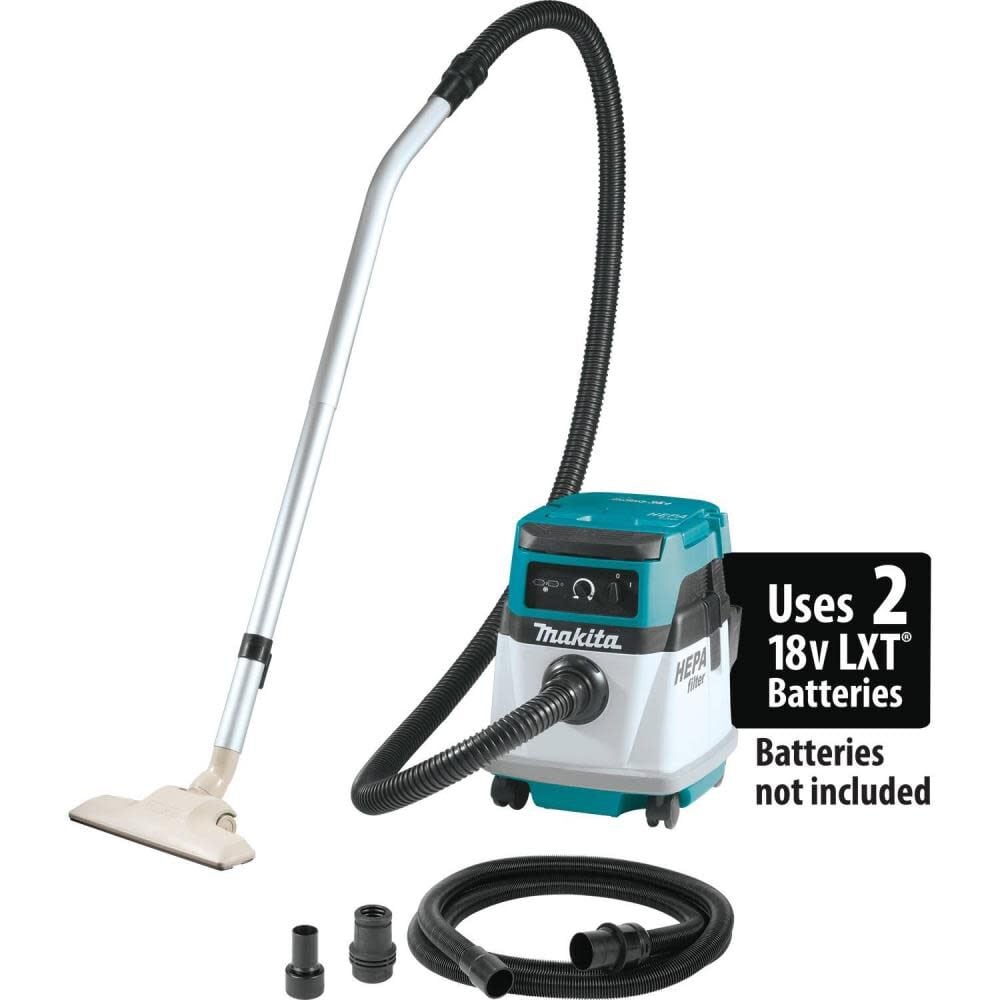 Makita 18V X2 (36V) LXT Corded 4 Gallon HEPA Dry Dust Extractor Vacuum (Bare Tool) – XCV13Z
