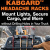 Buyers Products Company 69 Inch KabgardHeavy-Duty Steel Pickup Truck Headache Rack Bundle with Standard Mounting Brackets, small image number 4