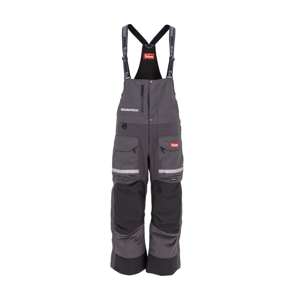 Eskimo Men's Roughneck Bibs, Gray, large image number 1