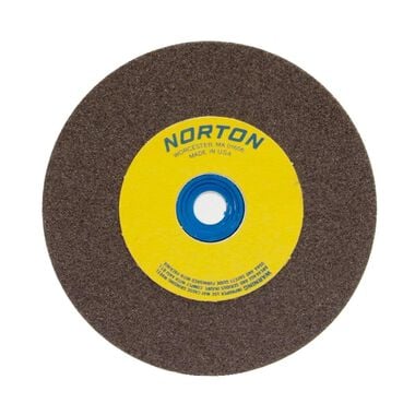 Norton 6 x 3/4 x 1 In. Gemini A/O Bench/Pedestal Whl Type 01 Straight Coarse 36/46 Grit, large image number 0